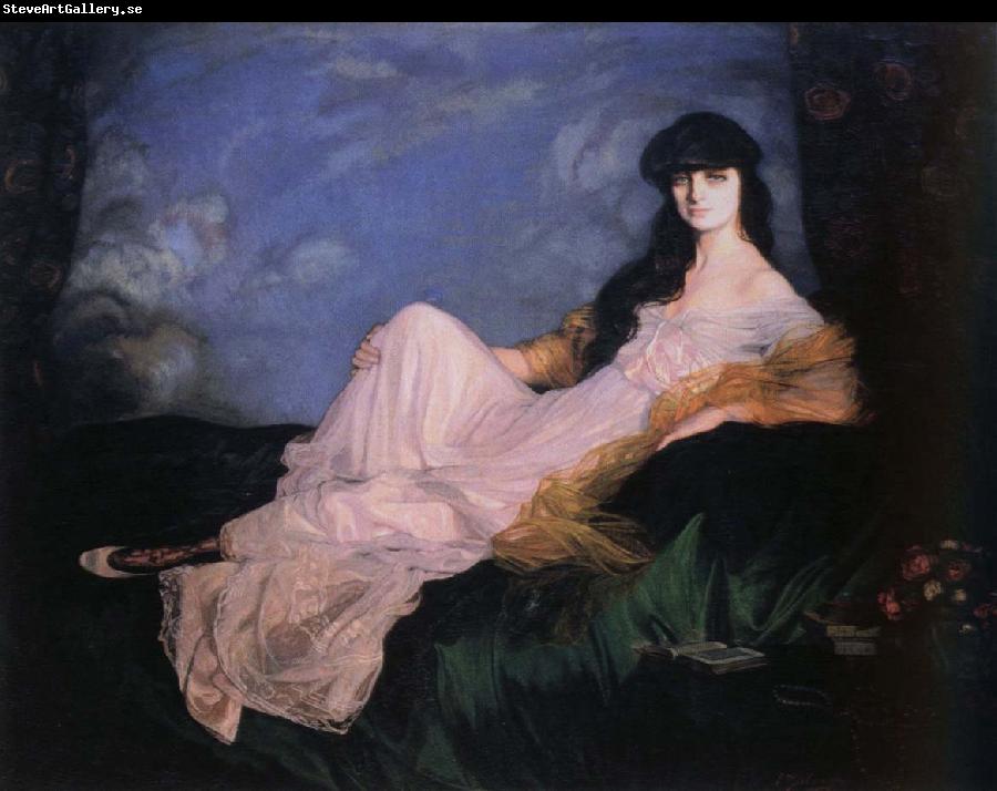 Ignacio Zuloaga portrait of countess mathieu de noailles